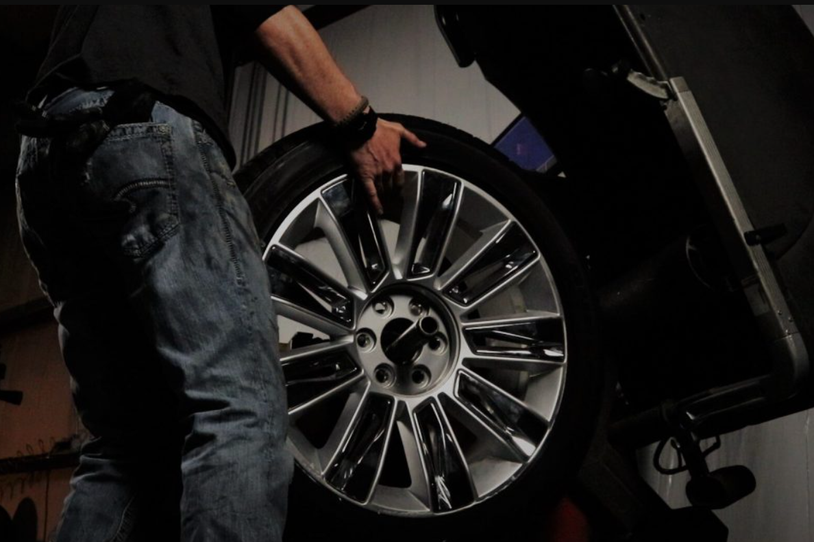 mobile wheel rim repair